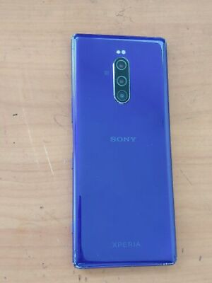 #ad Sony Xperia 1 128gb Purple Unlocked Single Sim Model J8170 $114.68