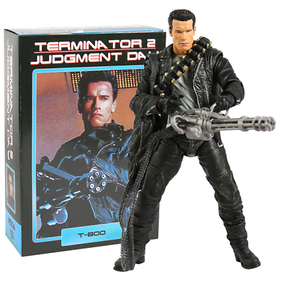 #ad NECA Terminator 2 Judgment Day T 800 New Action Figure Ultimate Deluxe Arnold $32.98