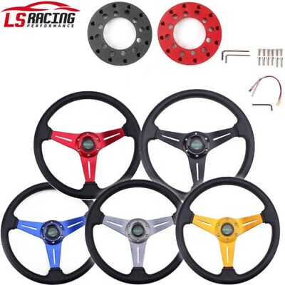 #ad 14quot; Steering Wheel Wheel Adapter Plate For Logitech G25 G27 G29 G920 $12.99