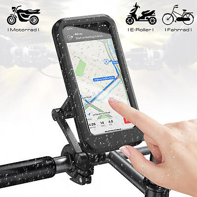 #ad Waterproof Motorcycle Bicycle MTB Handlebar Phone Mount Bike Cell Phone Holder $13.90