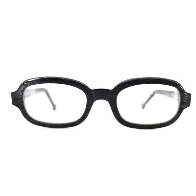 #ad l.a.Eyeworks SKAGG 101 Eyeglasses Frames Black Rectangular Full Rim 48 22 135 t3 $49.99