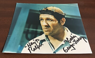 #ad George Lindsay Signed 8x10 Movie Photo Autograph w Top Loader Nice Condition $25.00