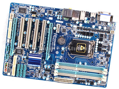 #ad Gigabyte Motherboard GA H55 UD3H LGA 1156 Intel X58 Chipset DDR3 Memory $61.65