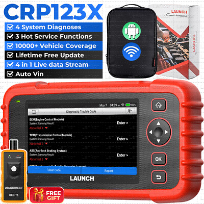 #ad LAUNCH X431 CRP123X VII Car OBD2 Scanner Code Reader ABS SRS Engine Diagnostic $152.00