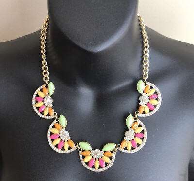 #ad Cute Multicolor lemon themed necklace $19.95