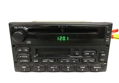 #ad Ford OEM CD cassette RADIO Escape Ranger Explorer F250 F350 Windstar E150 99 09 $152.96