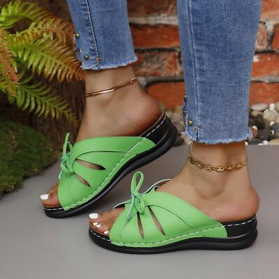 #ad Open Toe Strappy Low Heel Sandals $26.95