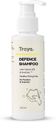 #ad Traya Defence Shampoo Helps Hair Growth amp; Controls Hair Fall 100 ml $16.00
