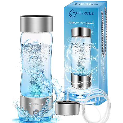 #ad Hydrogen Water Bottle 2024 Hydrogen Water Bottle Generator with SPE PEM Technol $72.17