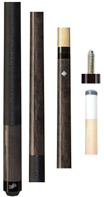 #ad D232 Dove Grey Stained Canadian Maple Pool Cue Black Wrap $87.65