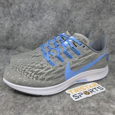 #ad Nike Zoom Pegasus 36 Running Shoes Womens 9 North Carolina Tarheels UNC Gray $169.90