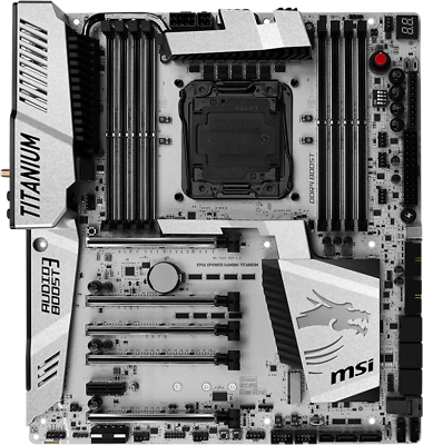 #ad For MSI X99A XPOWER GAMING TITANIUM Motherboard LGA2011 DDR4 ATX Mainboard $309.99