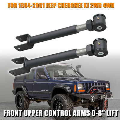 #ad 0 8quot; Lift Front Upper Control Arms For 1984 2001 Jeep Cherokee XJ 2WD 4WD NEW $91.02