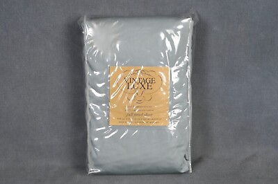 #ad Mervyn#x27;s Vintage Luxe Full Fitted Sheet 350 TC Pima Cotton Sateen Color: Marble $29.95