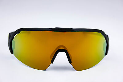 #ad Roka Matador Air Black Gold Mirror Shield Cycling Sunglasses 137 00 115 $144.95