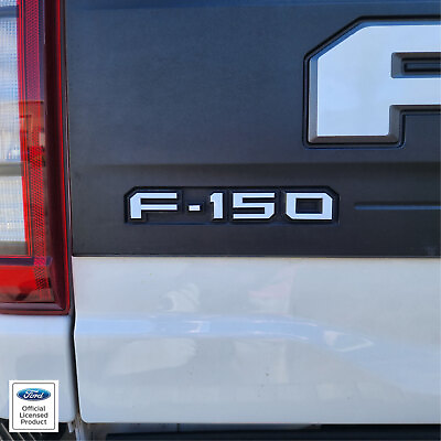 #ad 2021 2024 Ford Raptor Tailgate F150 Emblem Overlay vinyl decal graphics sticker $12.99
