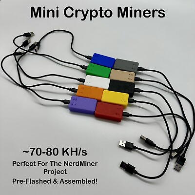 #ad Mini Crypto Miner NerdMiner Project $25.00