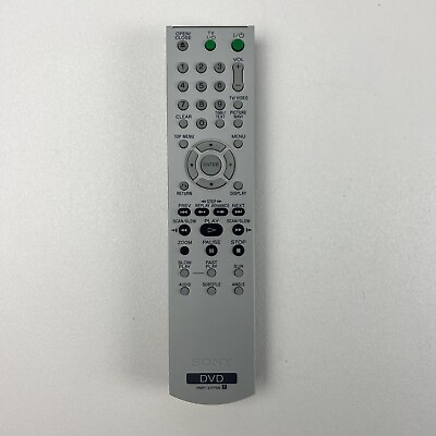 #ad GENUINE Sony RMT D175A Remote for CD DVD DVP NS50P DVP NC60P DVP NC85H TESTED $16.87