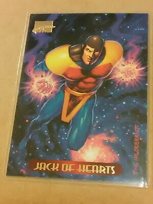 #ad 1994 JACK OF HEARTS Marvel Universe Masterpieces Comic Card #57 Near Mint 9.8 $1.63
