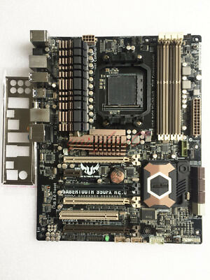 #ad 1PCS USED SABERTOOTH 990FX R2.0 ASUS AM3 AMD 990FX Desktop DDR3 ATX $193.81