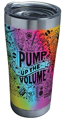 #ad Tervis 20Oz Tumbler Trolls Pump Up the Volume World Tour Stainless Lid Colorful $24.89