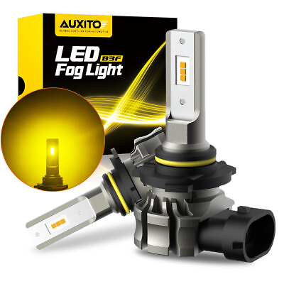 #ad B3F Super Bright 9145 9140 H10 LED 3000K Fog Light Bulbs Yellow 9045 9055 Canbus $20.89