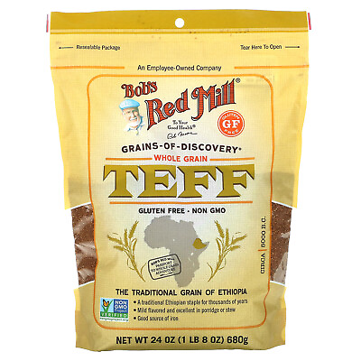 #ad Teff Whole Grain 24 oz 680 g $13.50