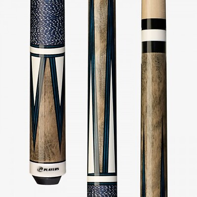 #ad New Players C 810 Grey Stained 4 Point Billiards Pool Cue Stick 18 19 20 21 oz $137.75
