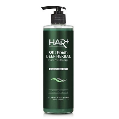 #ad HAIR Oh Fresh Deep Herbal Strong Fresh Shampoo 500ml Hair Loss Dandruff Clean $47.99