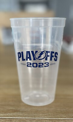 #ad 2 Tampa Bay Lightning Souvenir Plastic Cup 2023 Stanley Cup Playoffs $9.99