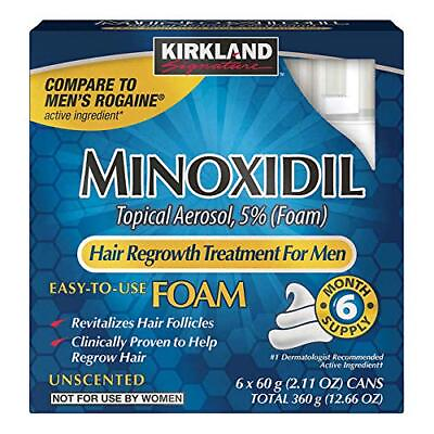 #ad Kirkland Minoxidil 5% Foam Men Hair Regrowth Treatment Hair Loss Treatment $38.85