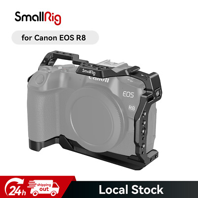 #ad SmallRig EOS R8 Camera Cage for Canon EOS R8 w Arca Swiss Quick Release Plate $55.92