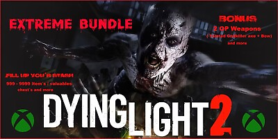 #ad Dying Light 2 InGame EXTREME resource values craft package BONUS 2 OP weapon $29.80