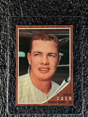 #ad 1962 Topps Baseball #250 Norm Cash EX MT $12.99