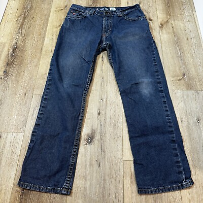 #ad LAPCO FR Jeans CAT 2 Flame Resistant Mens 36x34 Dark Wash Denim Skoal Ring $23.99