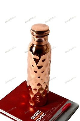 #ad New Water Copper Bottle 900 ml Diamind 20 PC Benefit Health Joint Free C $381.07
