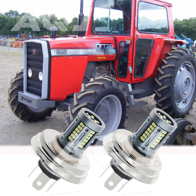 #ad 2 LED light bulbs for Massey Ferguson 575 590 595 675 690 tractor $20.79
