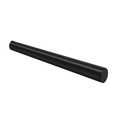 #ad Delrin Acetal Plastic Rod 2quot; Diameter x 12quot; Length – Black $29.99