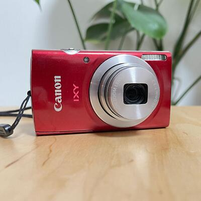 #ad Canon PowerShot ELPH 185 IXUS 185 IXY 200 Digital Camera 20MP Red w New Chager $169.00