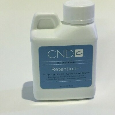 #ad CND Retention Sculpting Liquid 4oz 114mL Superior Adhesion No Primer Required $21.94