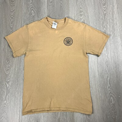 #ad The Kings School Cadet Crops Private School Beige T Shirt Size Mens Small AU $9.95