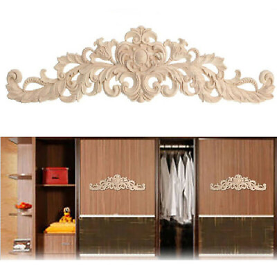 #ad DIY Furniture Decor Applique Woodcarving Decal For DoorsCabinets etc $6.36