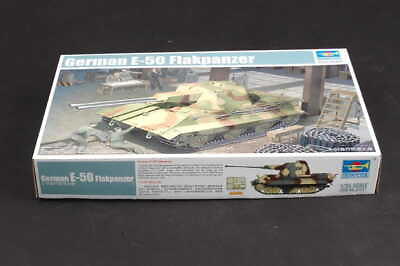 #ad TRUMPETER 01537 1:35 German E 50 Flakpanzer Plastic Model Kit $49.59