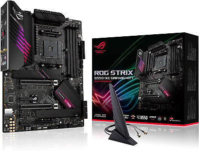 #ad ASUS ROG Strix AM4 Gaming Motherboard WiFi 6 2.5Gb LAN 16 Power Stage $298.29
