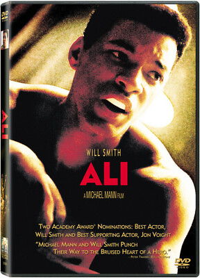 #ad DVD Ali 2001 NEW Will Smith $6.99