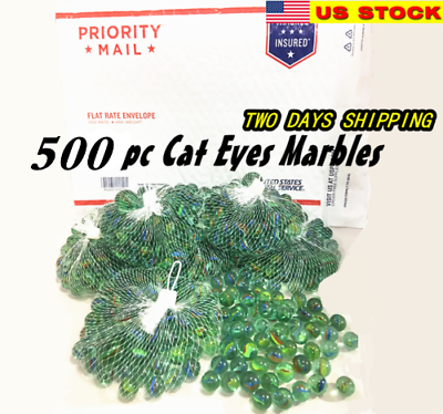 #ad Lot of Approximately 500 Glass Marbles 6 lbs Glass 5 8quot; 16mm Bulk Wholesale Toy $17.99