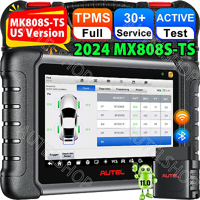 #ad Autel MaxiCheck MX808S TS Bidirectional Scanner 2024 US Ver.of MaxiCOM MK808S TS $590.00