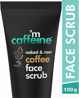 #ad Mcaffeine Naked amp; Raw Coffee Face Scrub 100 G Vitamin E Tan Removal $17.34