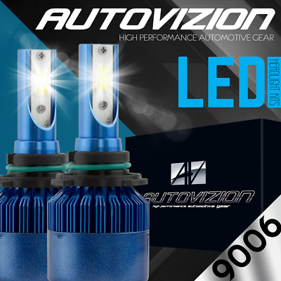 9006 HB4 CREE 388W 38800LM LED Headlight Kit Bulb 6500K High Power vs 120w HID $19.39