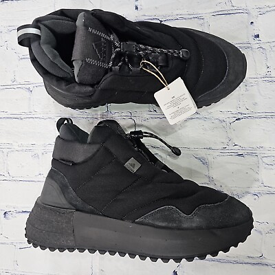 #ad Adidas SPW Xplora Insulated Mid Hiking Black Boots Puffer Cordura WOMENS SZ 11 $179.00